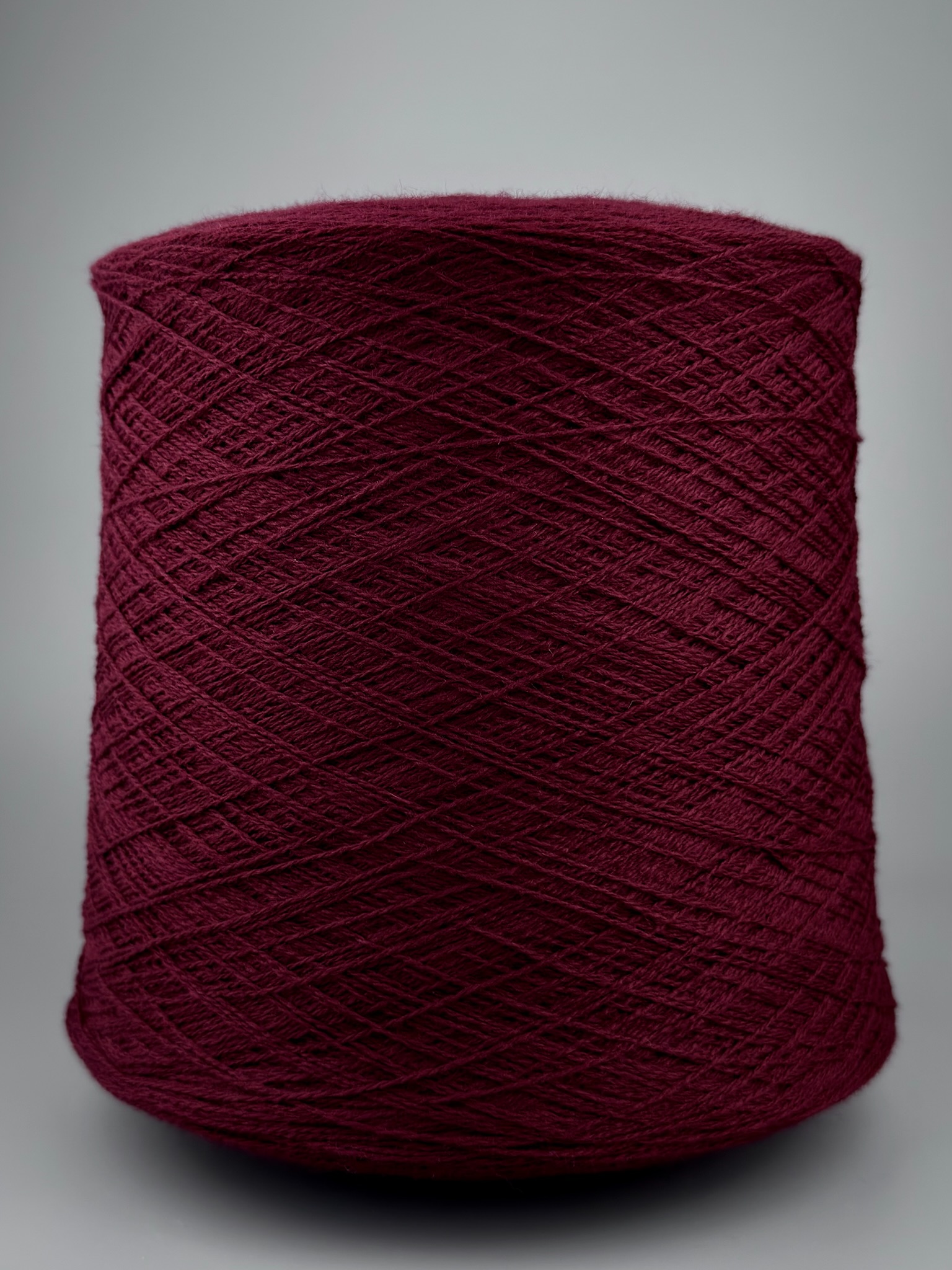 Loro Piana Lana Cash Nm 2/18 – Fil 90% Laine Mérinos 10% Cachemire col. Rouge bourgogne photo 2